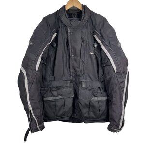 Tourmaster Mens Black Epic Transition Motorcycle Jacket Sz XXL